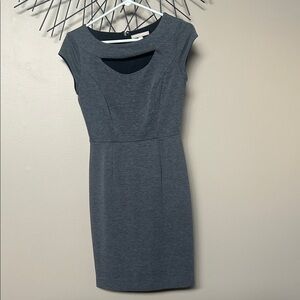 Banana Republic Charcoal Cap Sleeve Mini Dress. 15% off 2+ bundle